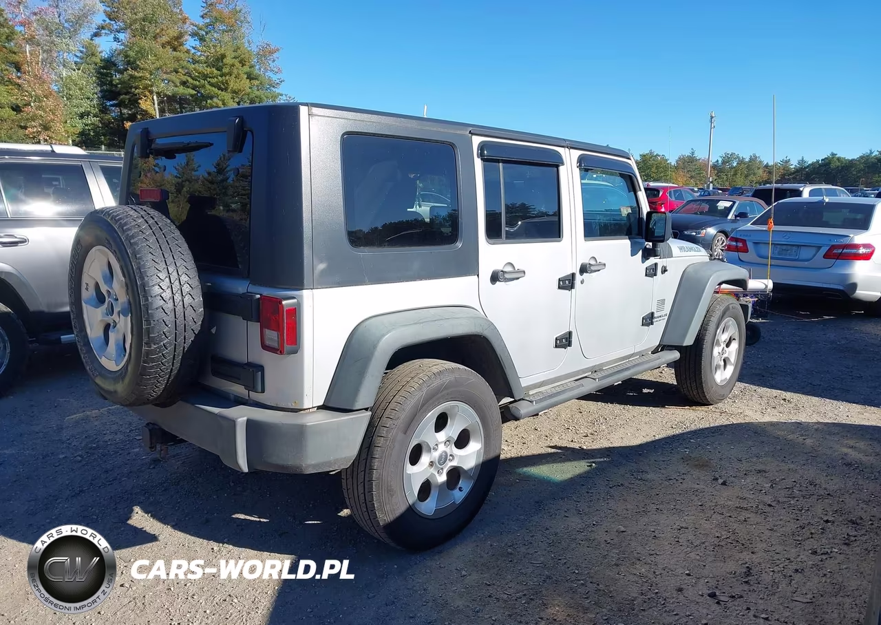 2008 Jeep Wrangler Unlimited X VIN:1J8GA391X8L543951 - 4