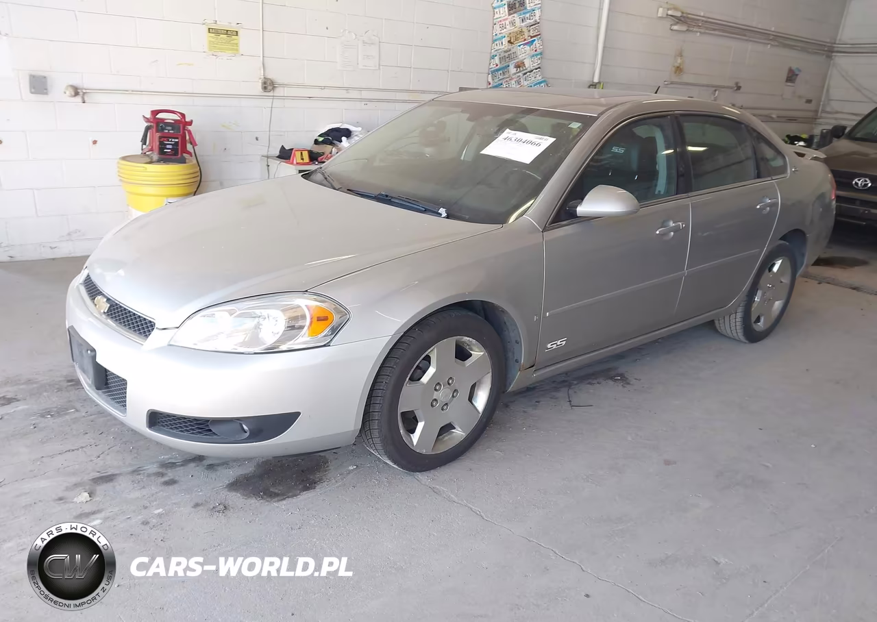 2007 Chevrolet Impala Ss VIN:2G1WD58C179256604 - 2