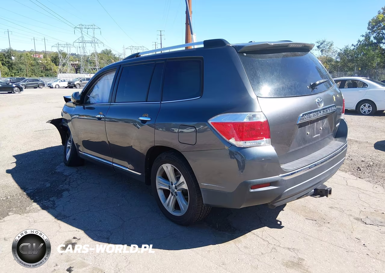 2013 Toyota Highlander Limited V6 VIN:5TDDK3EH8DS223448 - 3