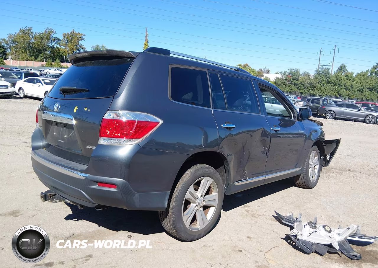 2013 Toyota Highlander Limited V6 VIN:5TDDK3EH8DS223448 - 4