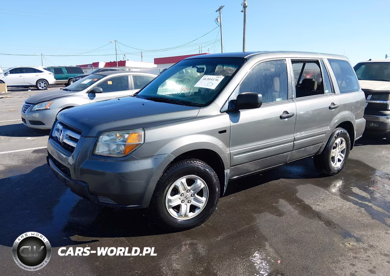 2007 Honda Pilot Lx VIN:5FNYF281X7B003042 - 2
