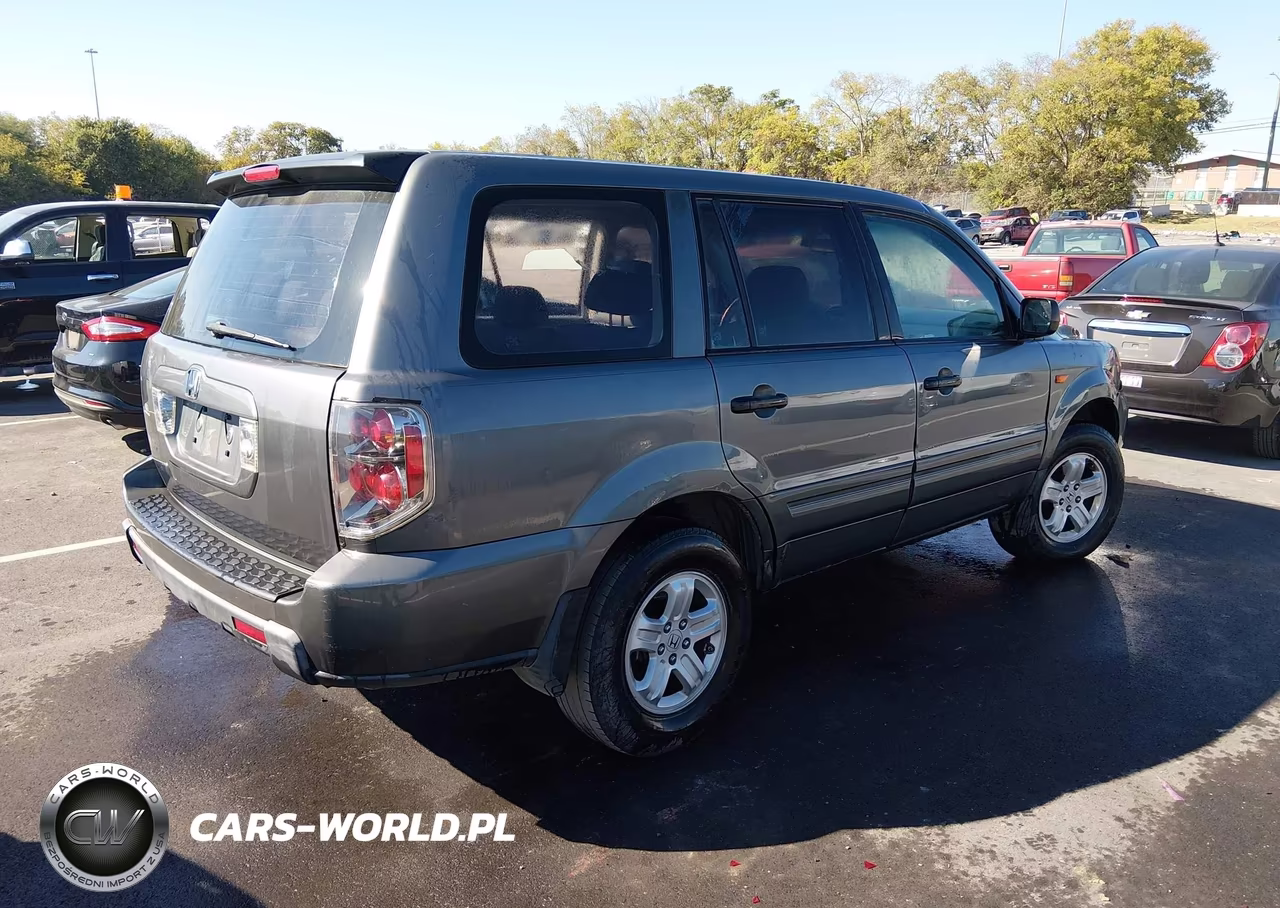 2007 Honda Pilot Lx VIN:5FNYF281X7B003042 - 4