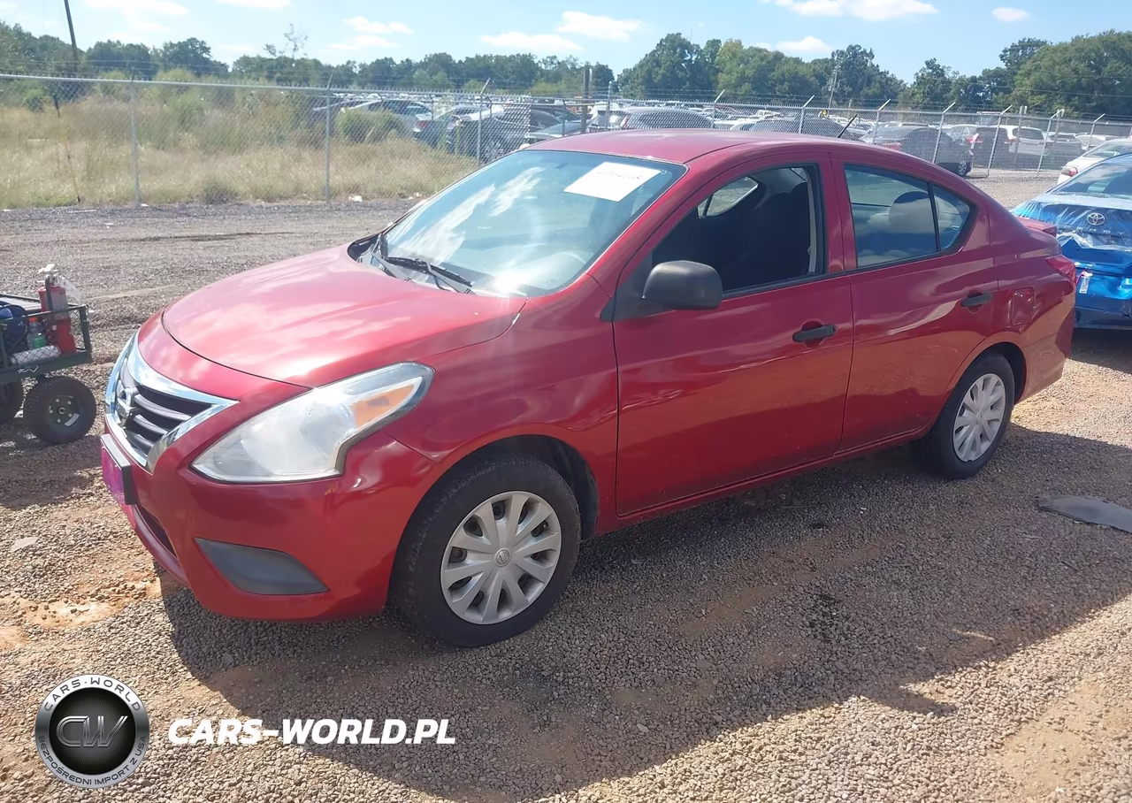 2015 Nissan Versa 1.6 S+ VIN:3N1CN7AP2FL959322 - 2