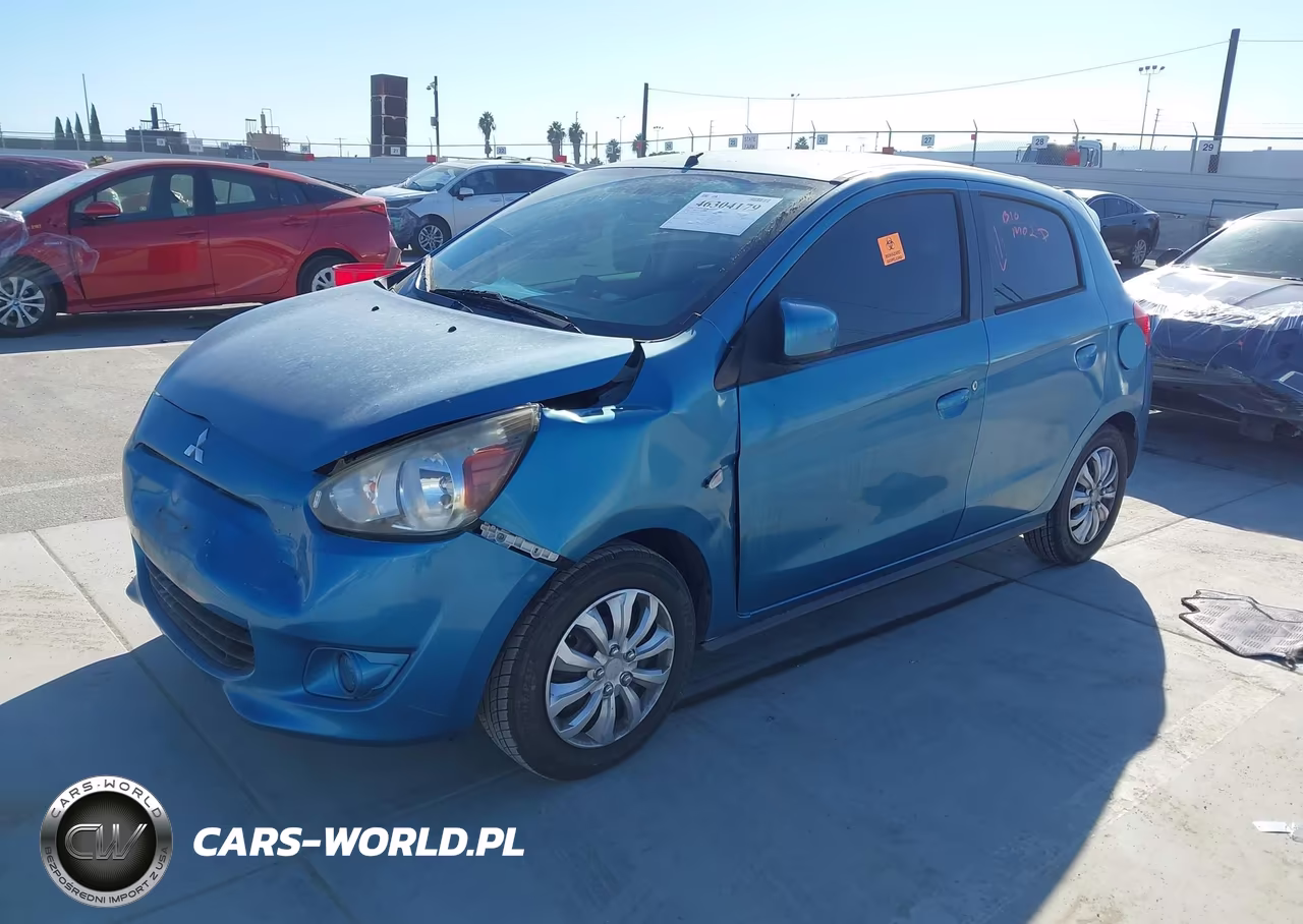 2014 Mitsubishi Mirage De VIN:ML32A3HJ9EH007013 - 2