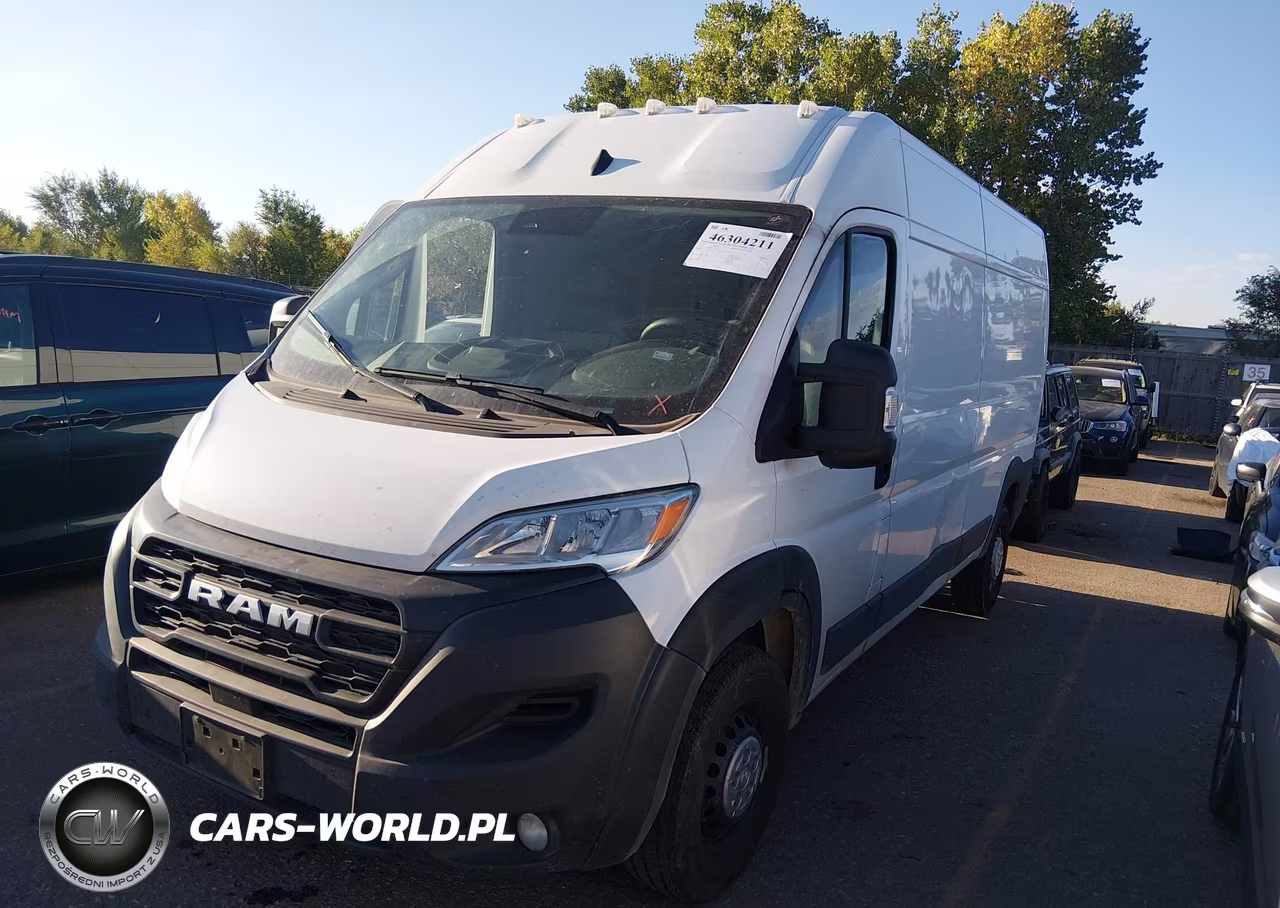 2026 Ram Promaster 2500 Tradesman High Roof 159 Wb W-Pass Seat VIN:3C6LRVDGXTE175155 - 2