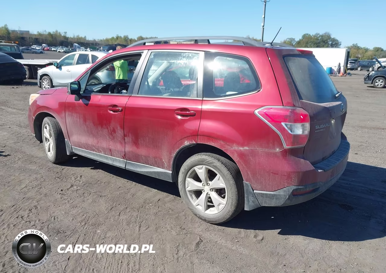 2015 Subaru Forester 2.5I VIN:JF2SJABC1FH554890 - 3