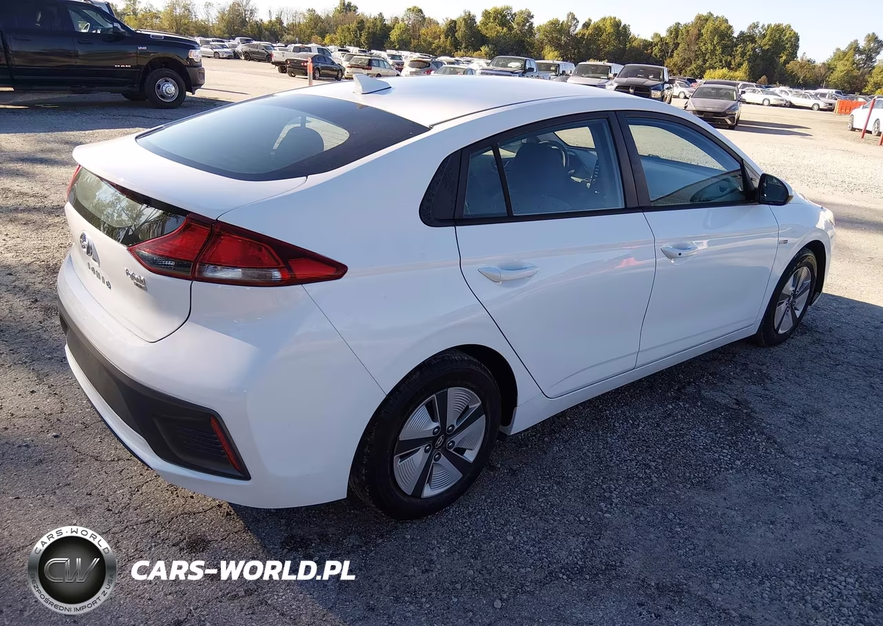 2020 Hyundai Ioniq Hybrid Blue VIN:KMHC65LC8LU220381 - 4