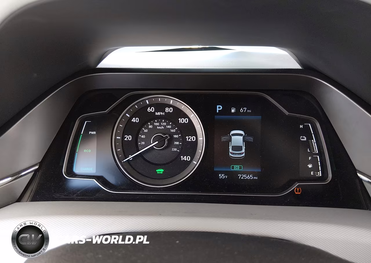 2020 Hyundai Ioniq Hybrid Blue VIN:KMHC65LC8LU220381 - 7