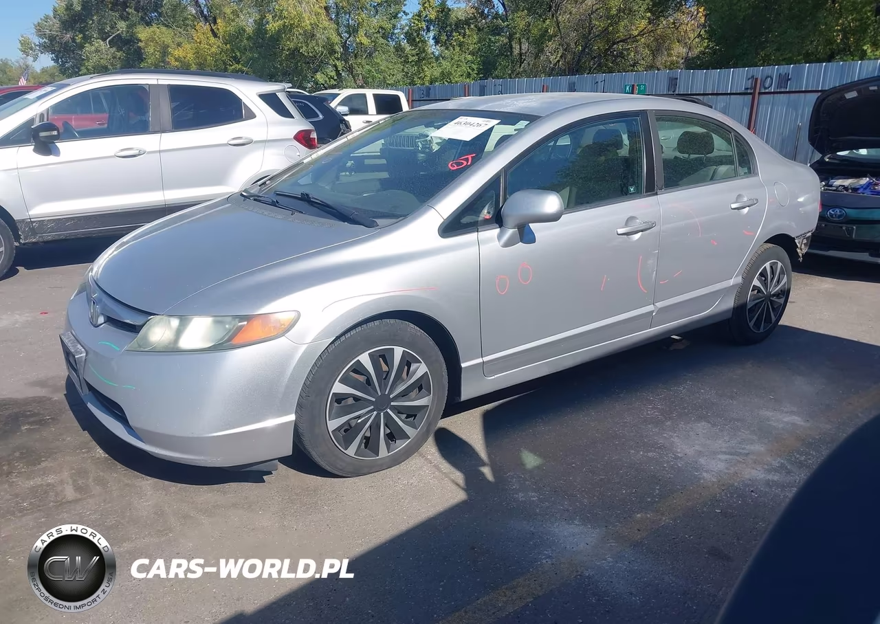 2008 Honda Civic Lx VIN:2HGFA16568H521572 - 2