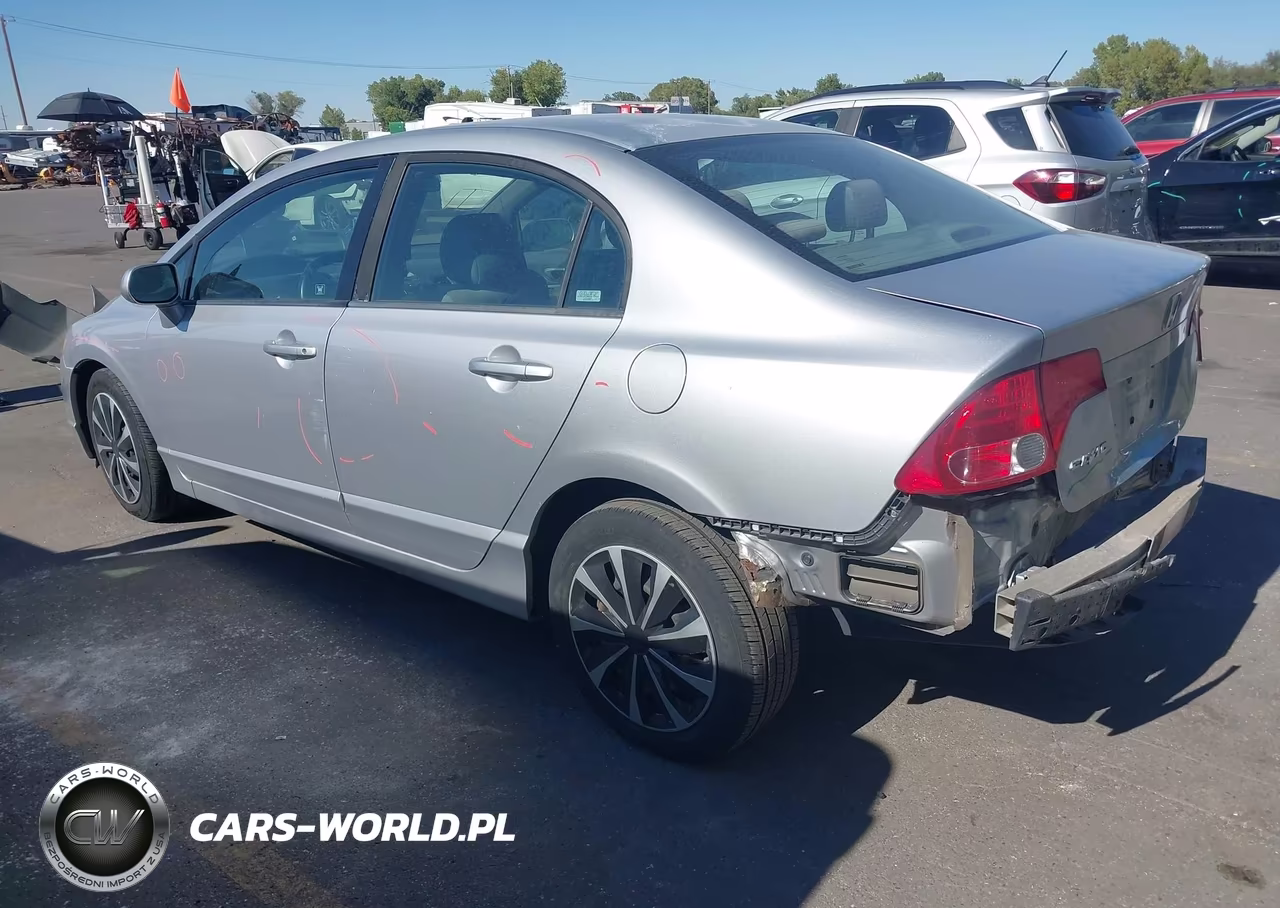 2008 Honda Civic Lx VIN:2HGFA16568H521572 - 3