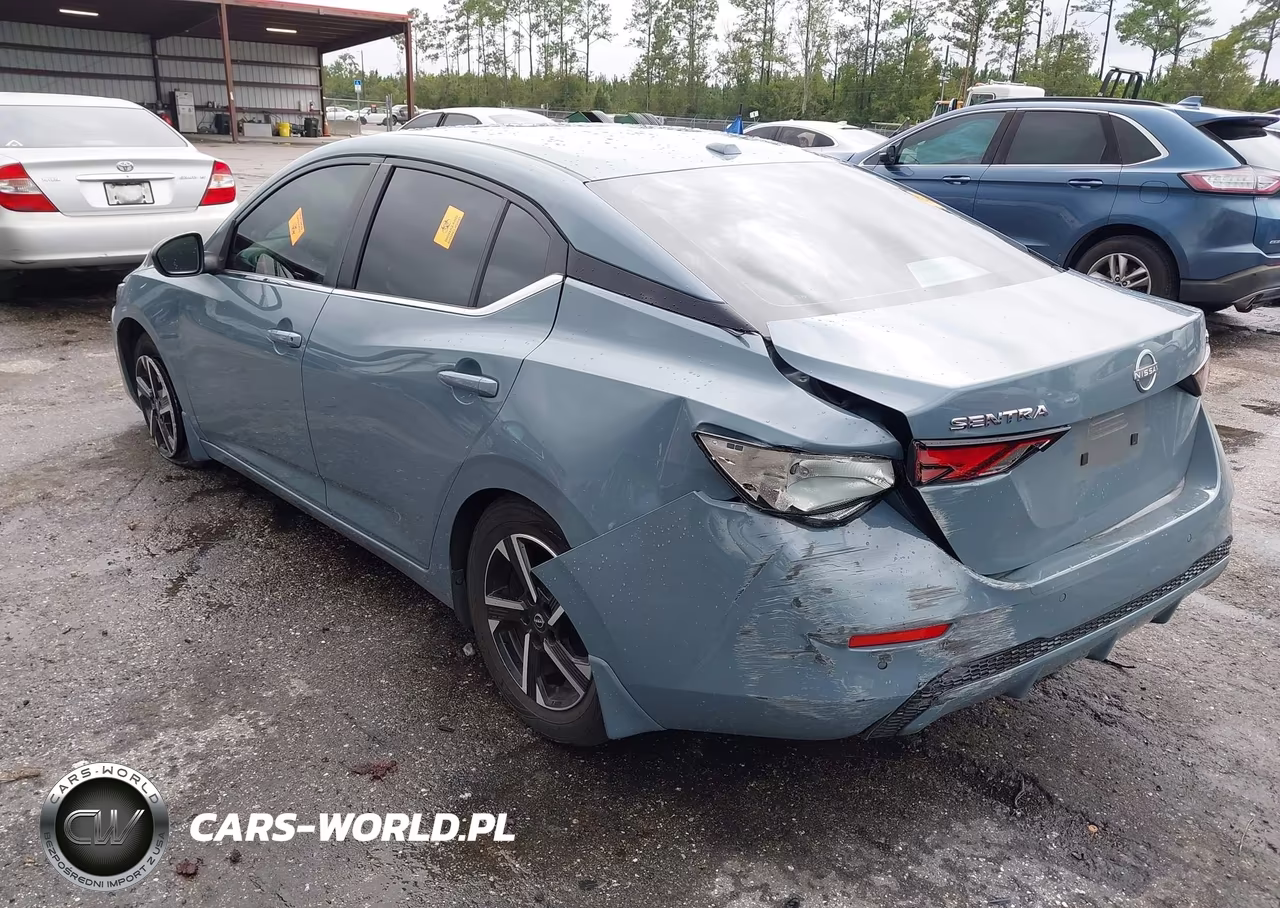 2024 Nissan Sentra Sv Xtronic Cvt VIN:3N1AB8CV9RY326101 - 3