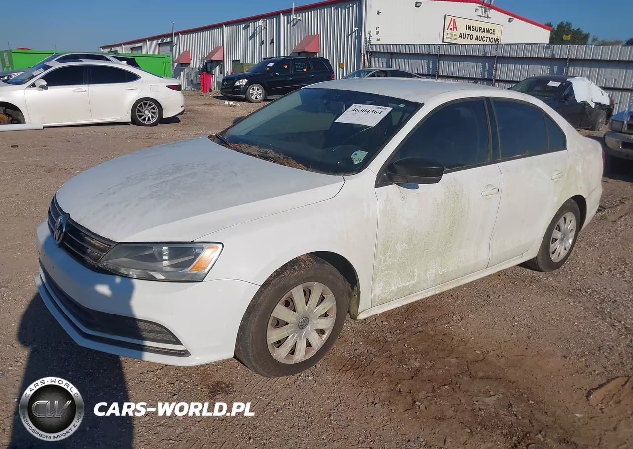 2015 Volkswagen Jetta 2.0L S VIN:3VW2K7AJXFM305138 - 2