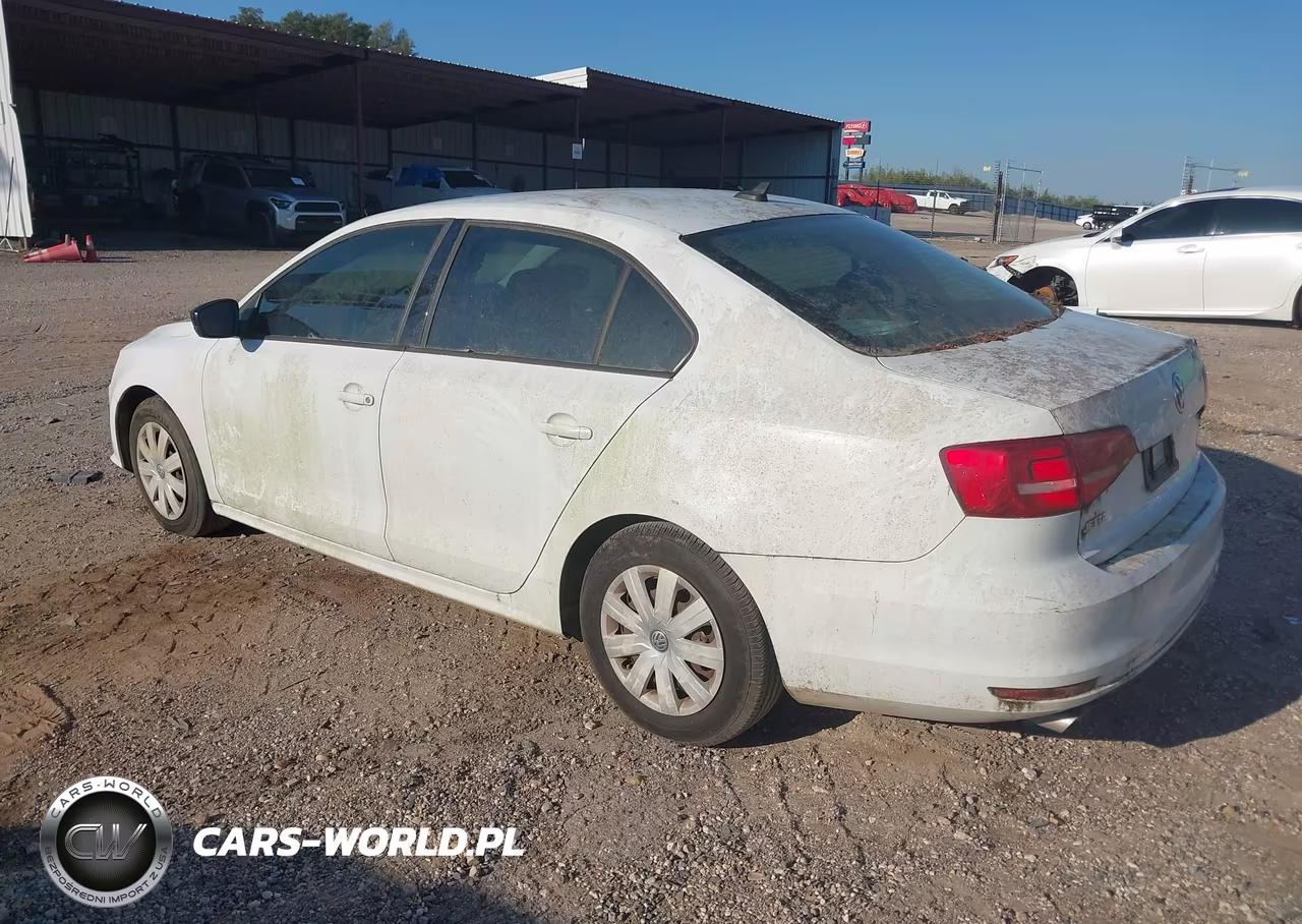 2015 Volkswagen Jetta 2.0L S VIN:3VW2K7AJXFM305138 - 3