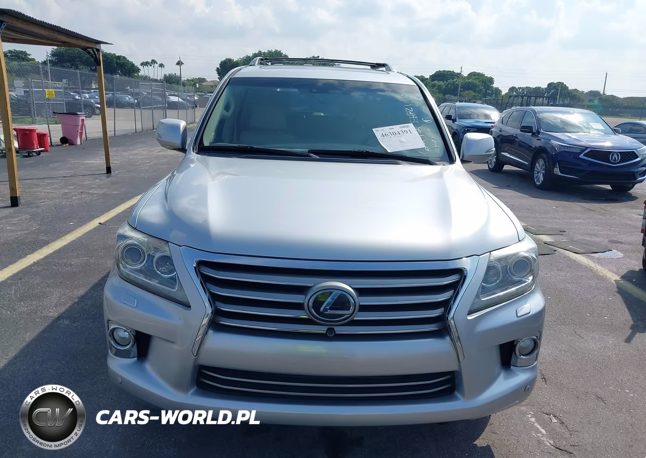 2013 Lexus Lx 570 VIN:JTJHY7AX0D4126242 - 12