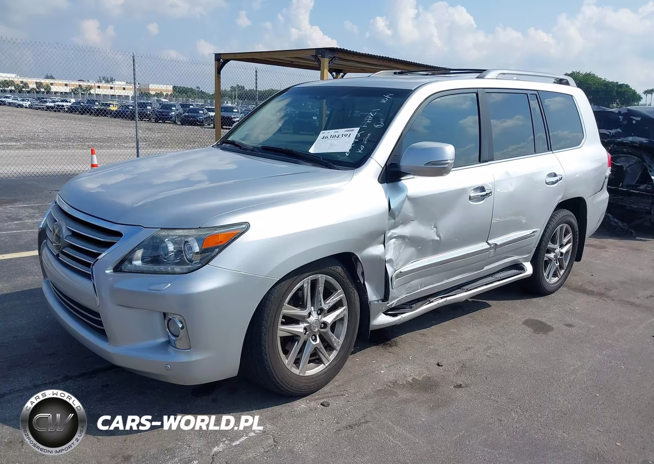 2013 Lexus Lx 570 VIN:JTJHY7AX0D4126242 - 2