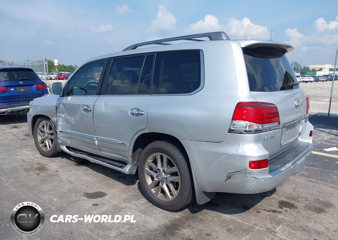 2013 Lexus Lx 570 VIN:JTJHY7AX0D4126242 - 3
