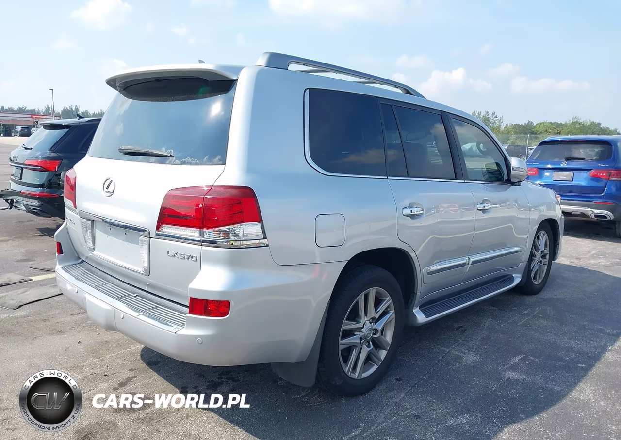 2013 Lexus Lx 570 VIN:JTJHY7AX0D4126242 - 4