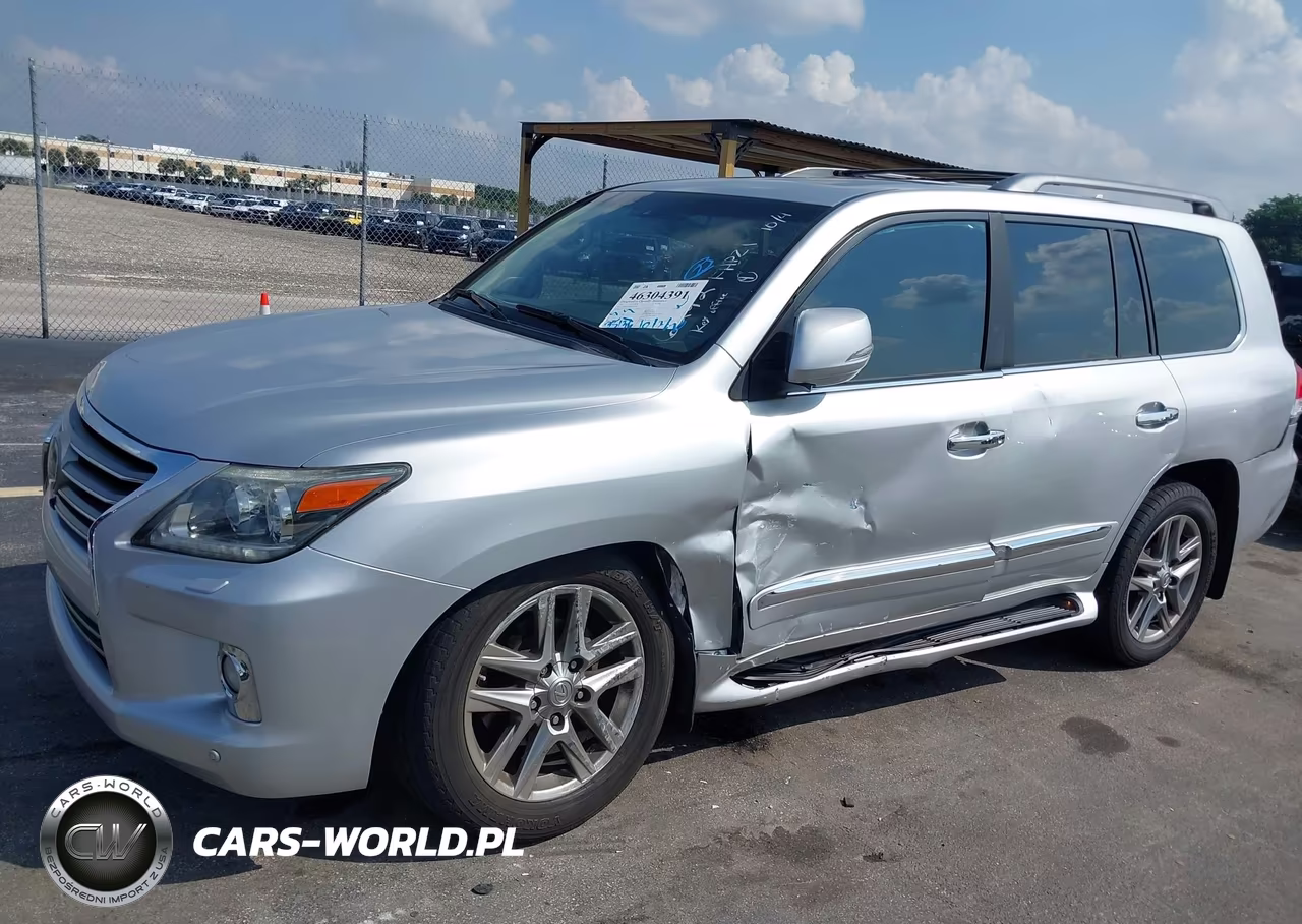 2013 Lexus Lx 570 VIN:JTJHY7AX0D4126242 - 6