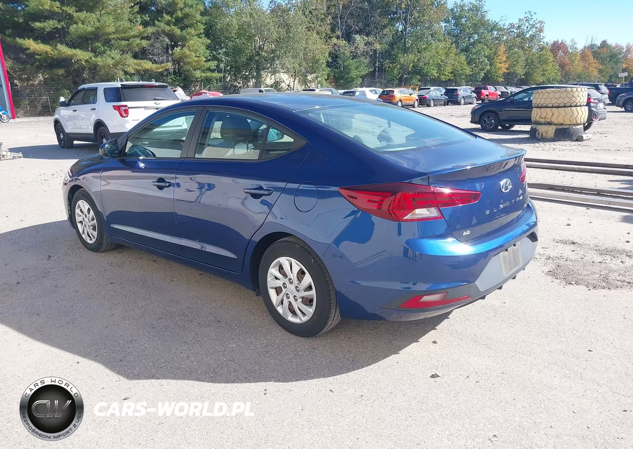 2020 Hyundai Elantra Se VIN:5NPD74LF2LH612678 - 3