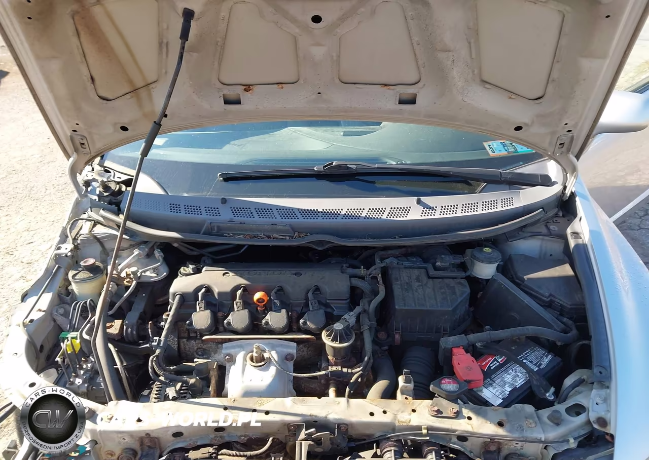 2008 Honda Civic Lx VIN:2HGFA165X8H306633 - 10