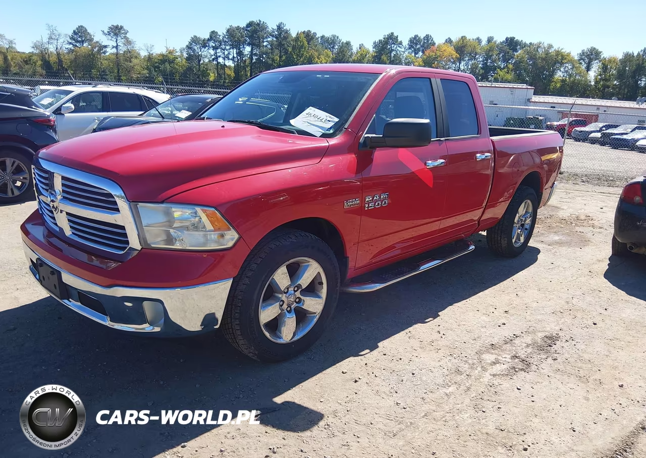 2014 Ram 1500 Big Horn VIN:1C6RR6GTXES422411 - 2
