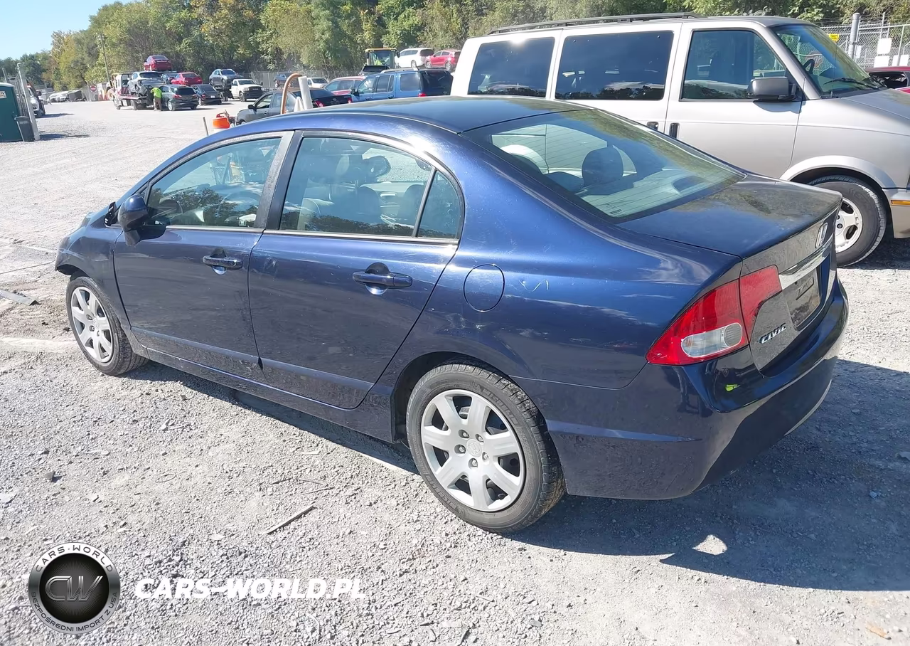 2010 Honda Civic Lx VIN:2HGFA1F58AH533356 - 3