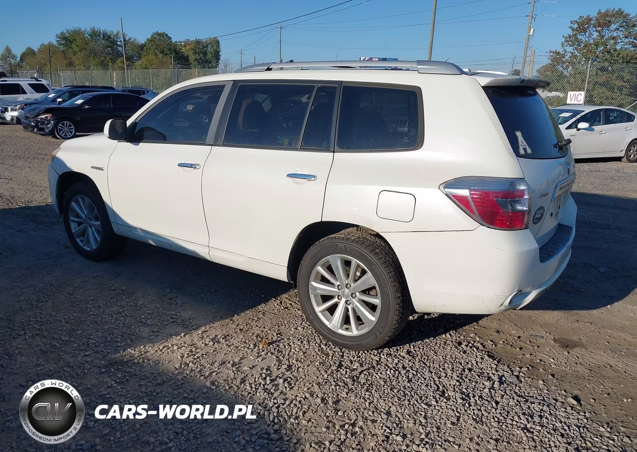 2009 Toyota Highlander Hybrid VIN:JTEEW41A692031821 - 3