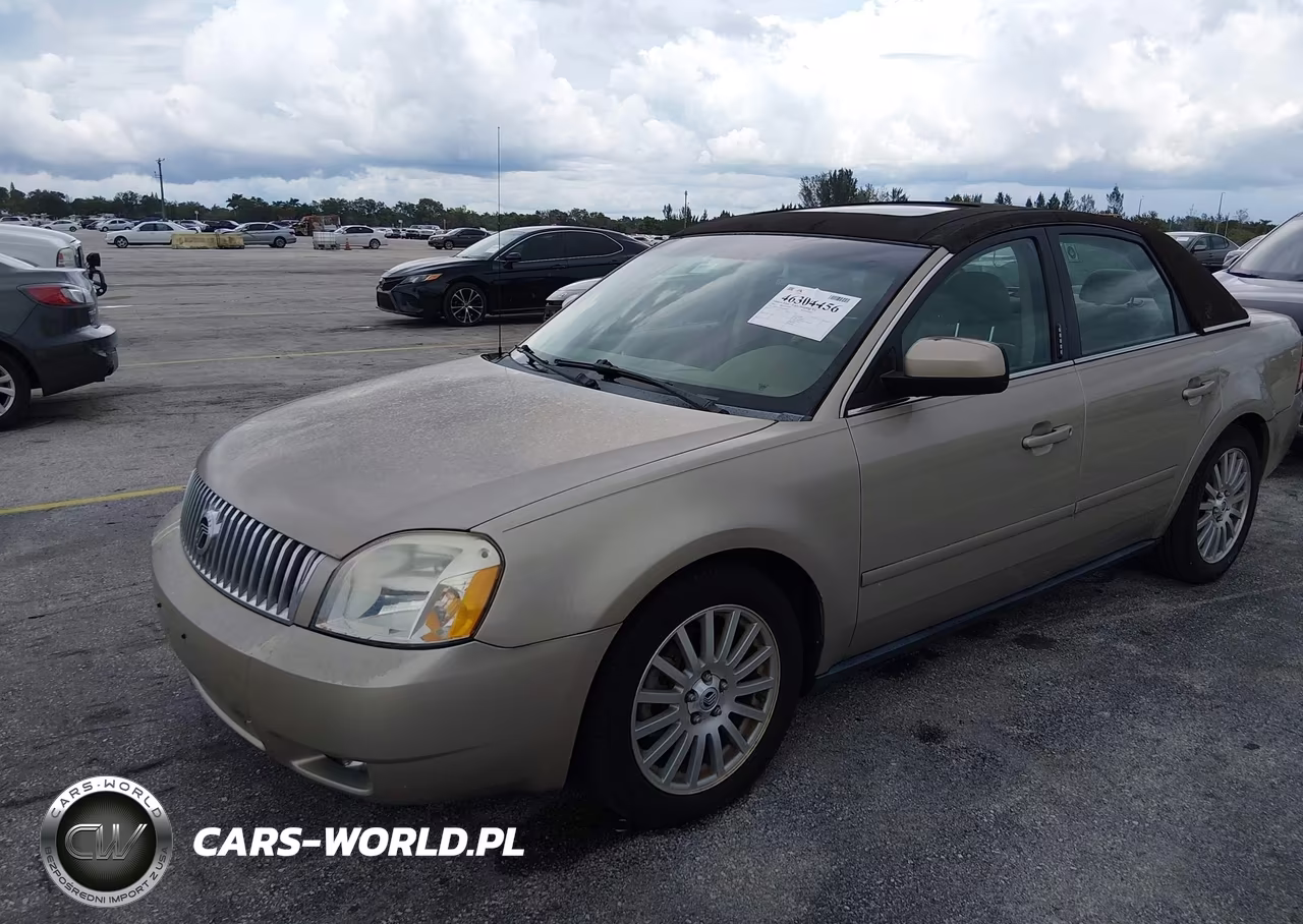 2005 Mercury Montego Premier VIN:1MEFM421X5G607838 - 2