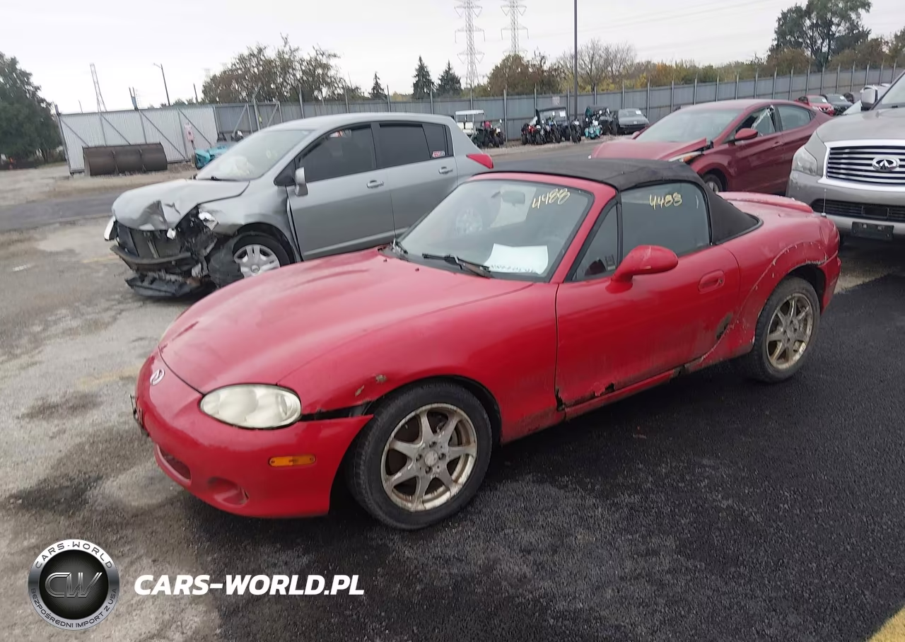 2005 Mazda Mx-5 Miata Cloth VIN:JM1NB353250410469 - 2