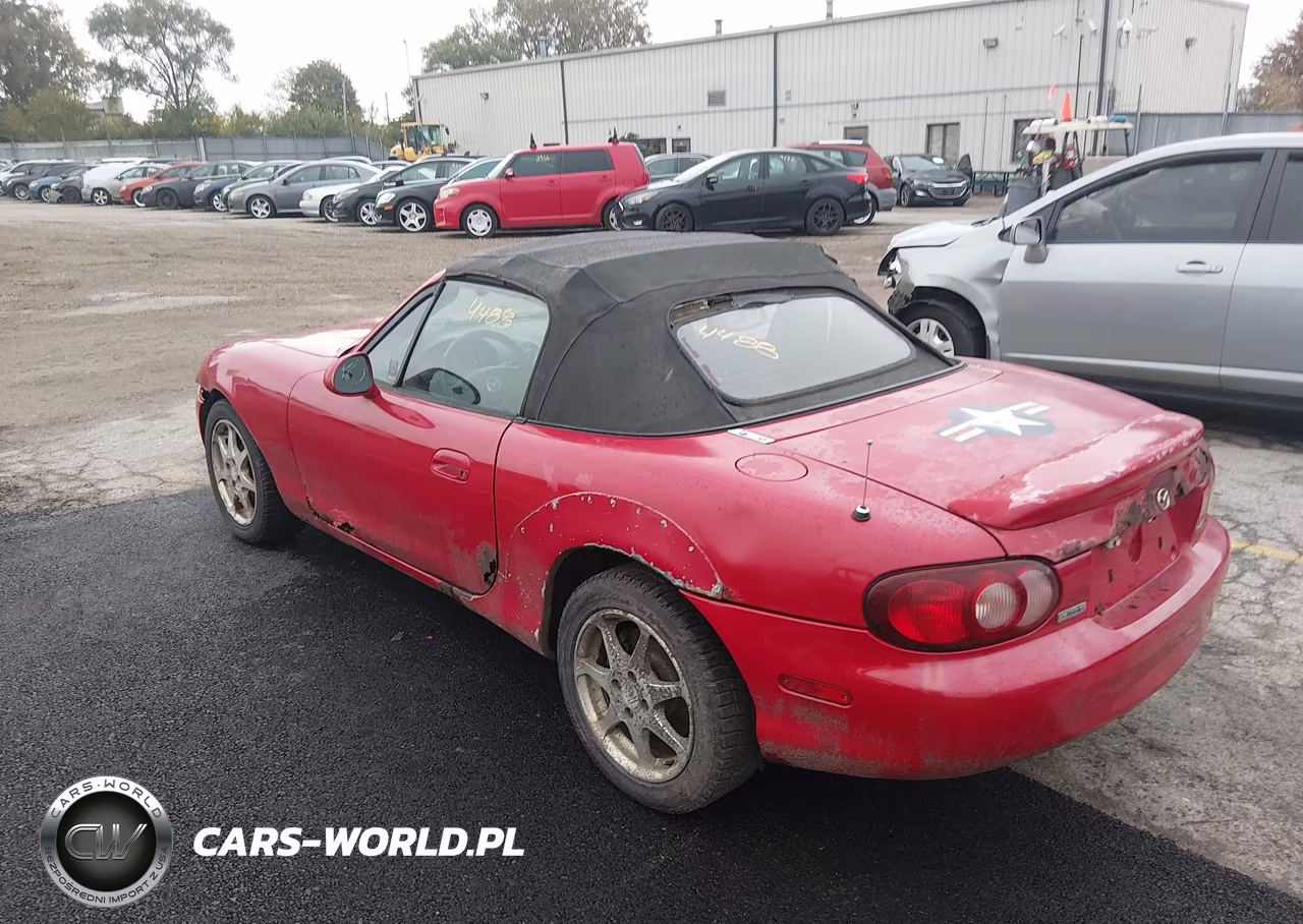 2005 Mazda Mx-5 Miata Cloth VIN:JM1NB353250410469 - 3