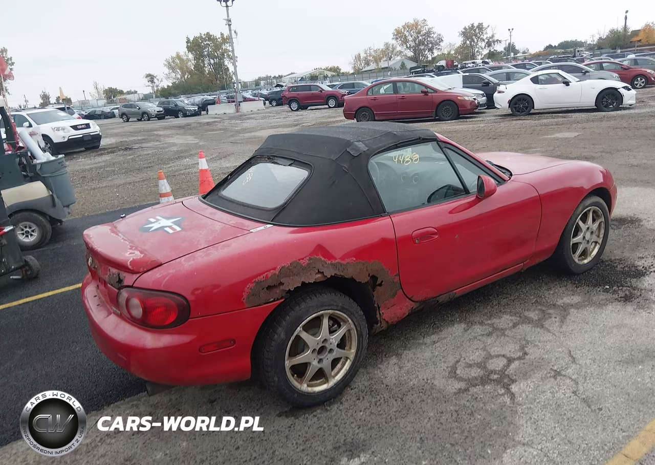 2005 Mazda Mx-5 Miata Cloth VIN:JM1NB353250410469 - 4
