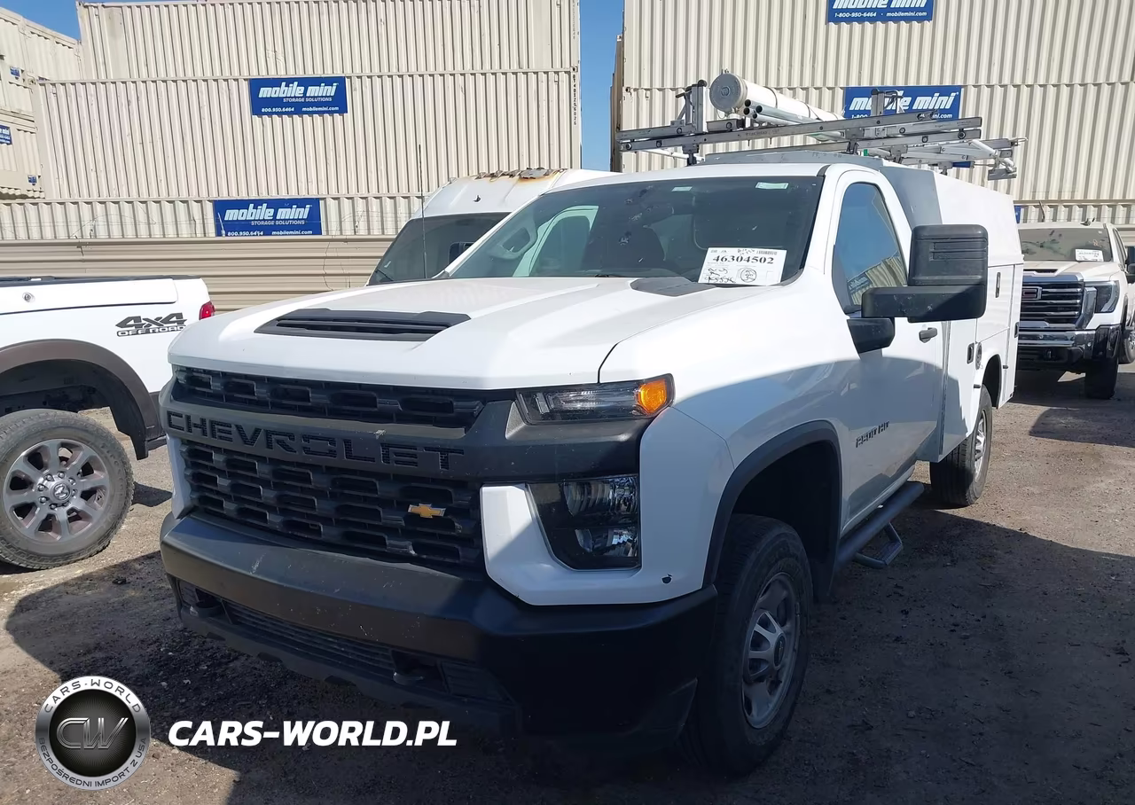 2022 Chevrolet Silverado 2500Hd 2Wd Long Bed Wt VIN:1GB0WLE7XNF342358 - 2