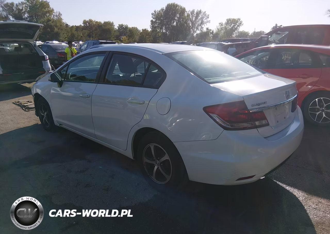 2015 Honda Civic Se VIN:19XFB2F70FE053558 - 3