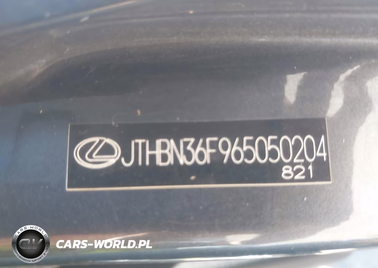 2006 Lexus Ls 430 VIN:JTHBN36F965050204 - 9