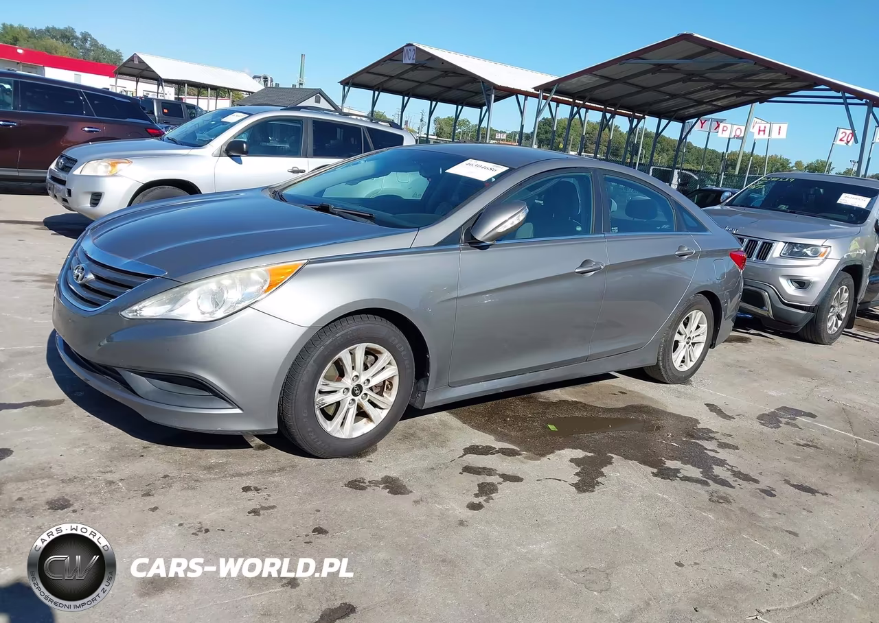 2014 Hyundai Sonata Gls VIN:5NPEB4AC2EH872853 - 2
