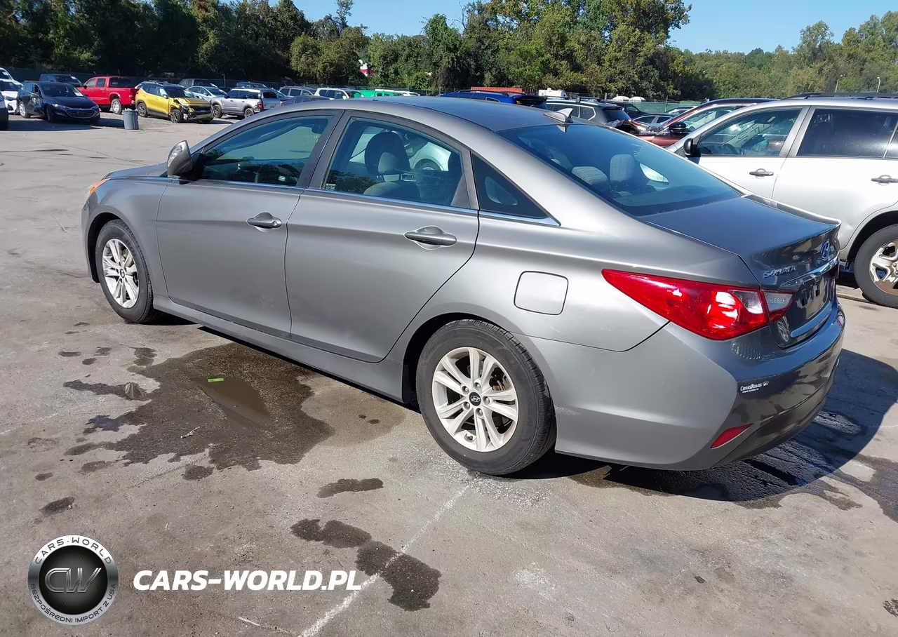 2014 Hyundai Sonata Gls VIN:5NPEB4AC2EH872853 - 3