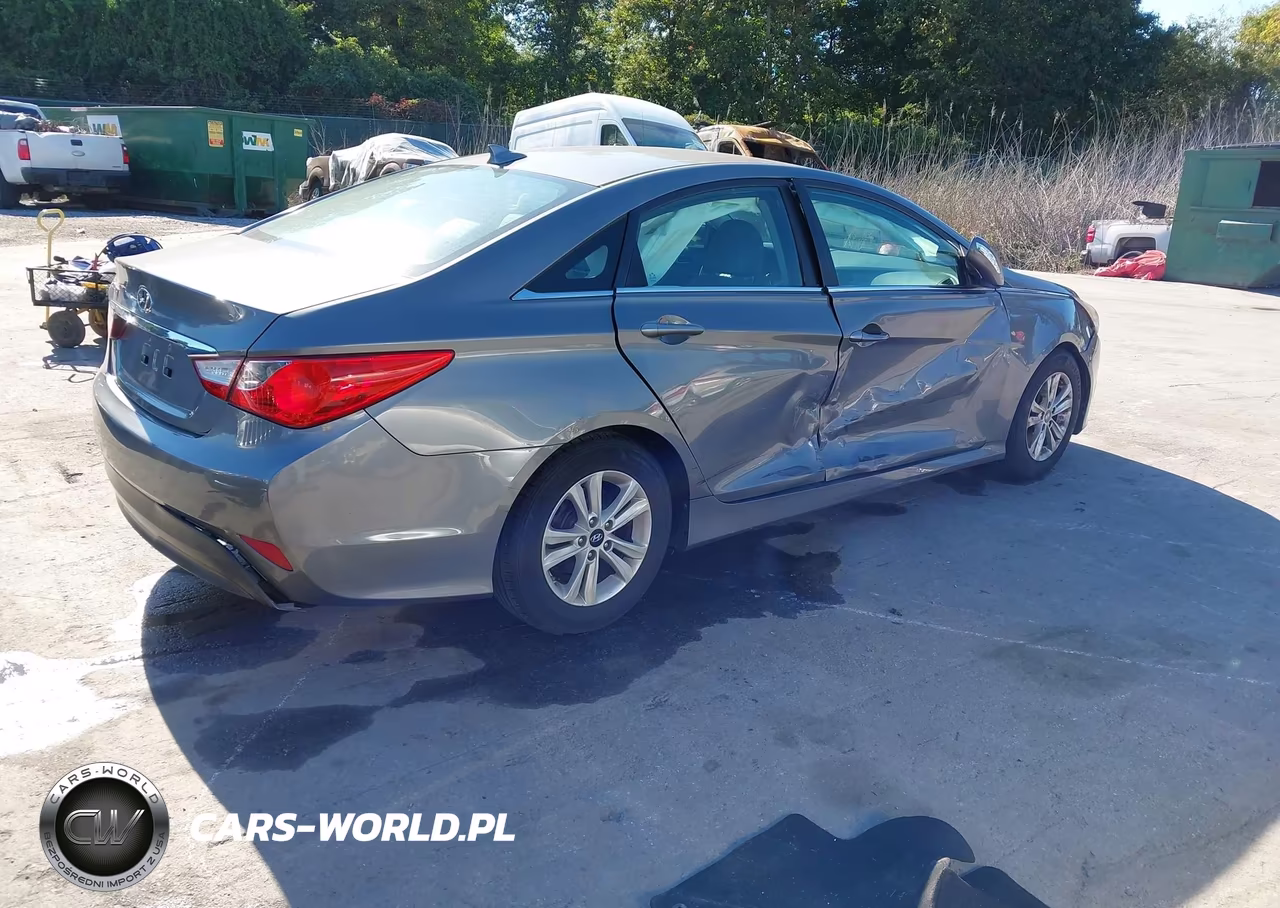2014 Hyundai Sonata Gls VIN:5NPEB4AC2EH872853 - 4