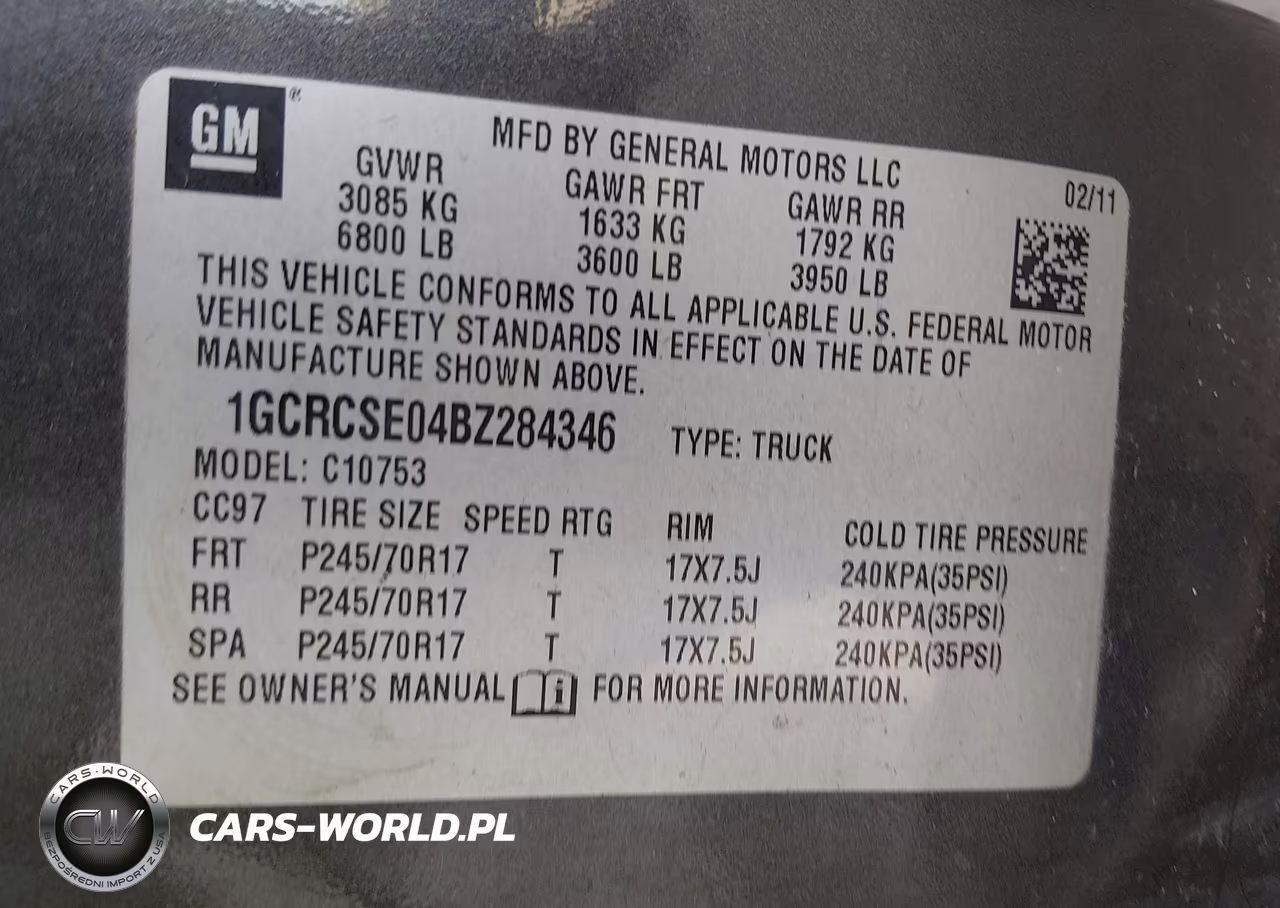 2011 Chevrolet Silverado 1500 Lt VIN:1GCRCSE04BZ284346 - 9