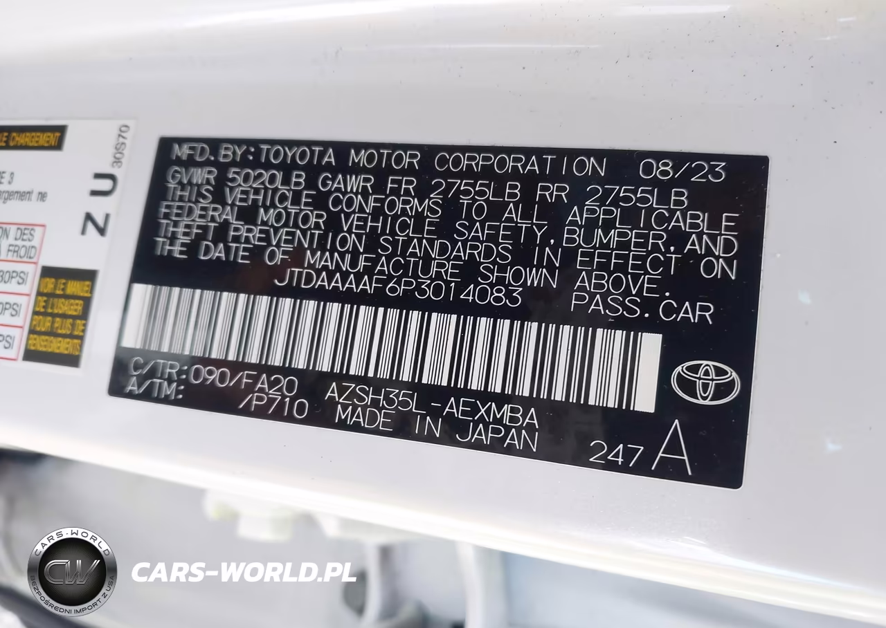 2023 Toyota Crown Xle VIN:JTDAAAAF6P3014083 - 9