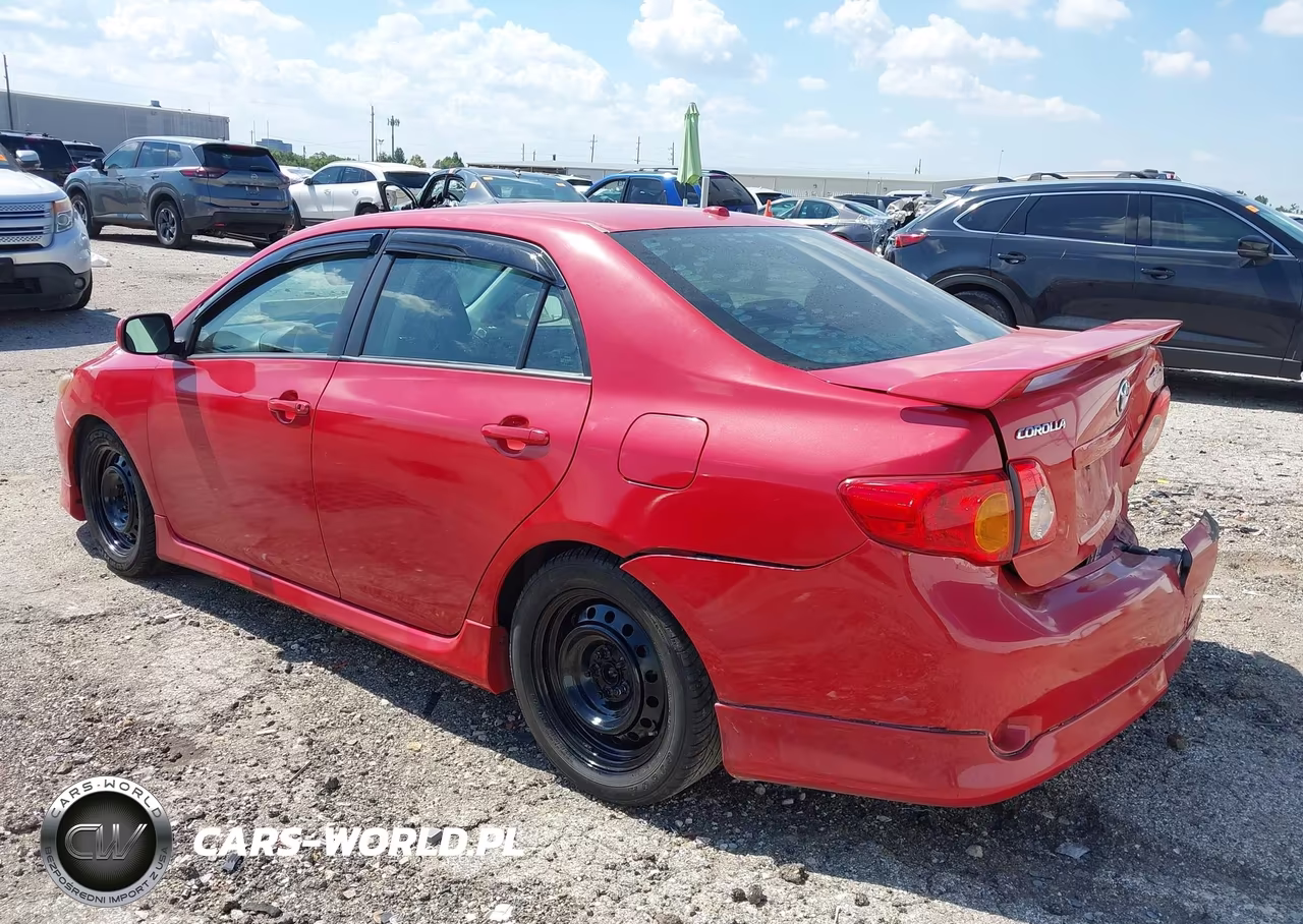 2009 Toyota Corolla Xrs VIN:2T1BE40E49C027380 - 3
