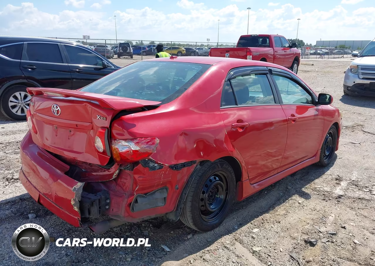 2009 Toyota Corolla Xrs VIN:2T1BE40E49C027380 - 4