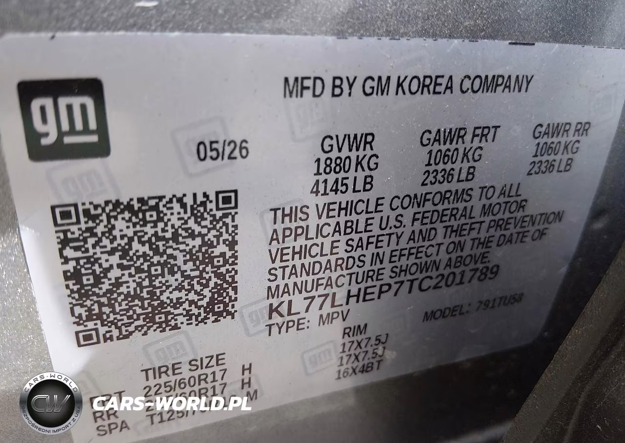 2026 Chevrolet Trax Fwd Lt VIN:KL77LHEP7TC201789 - 9