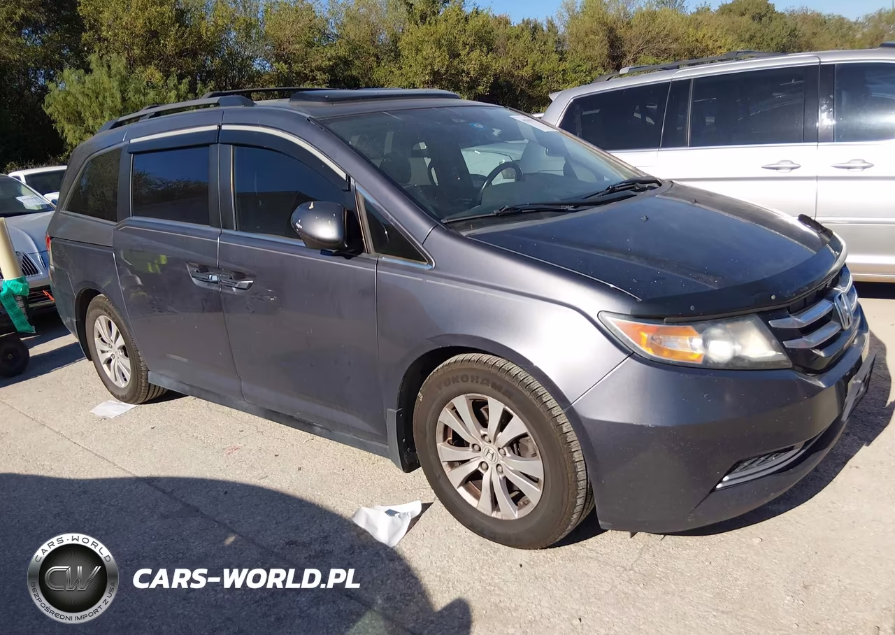 2014 Honda Odyssey Ex-L VIN:5FNRL5H66EB103467 - 1
