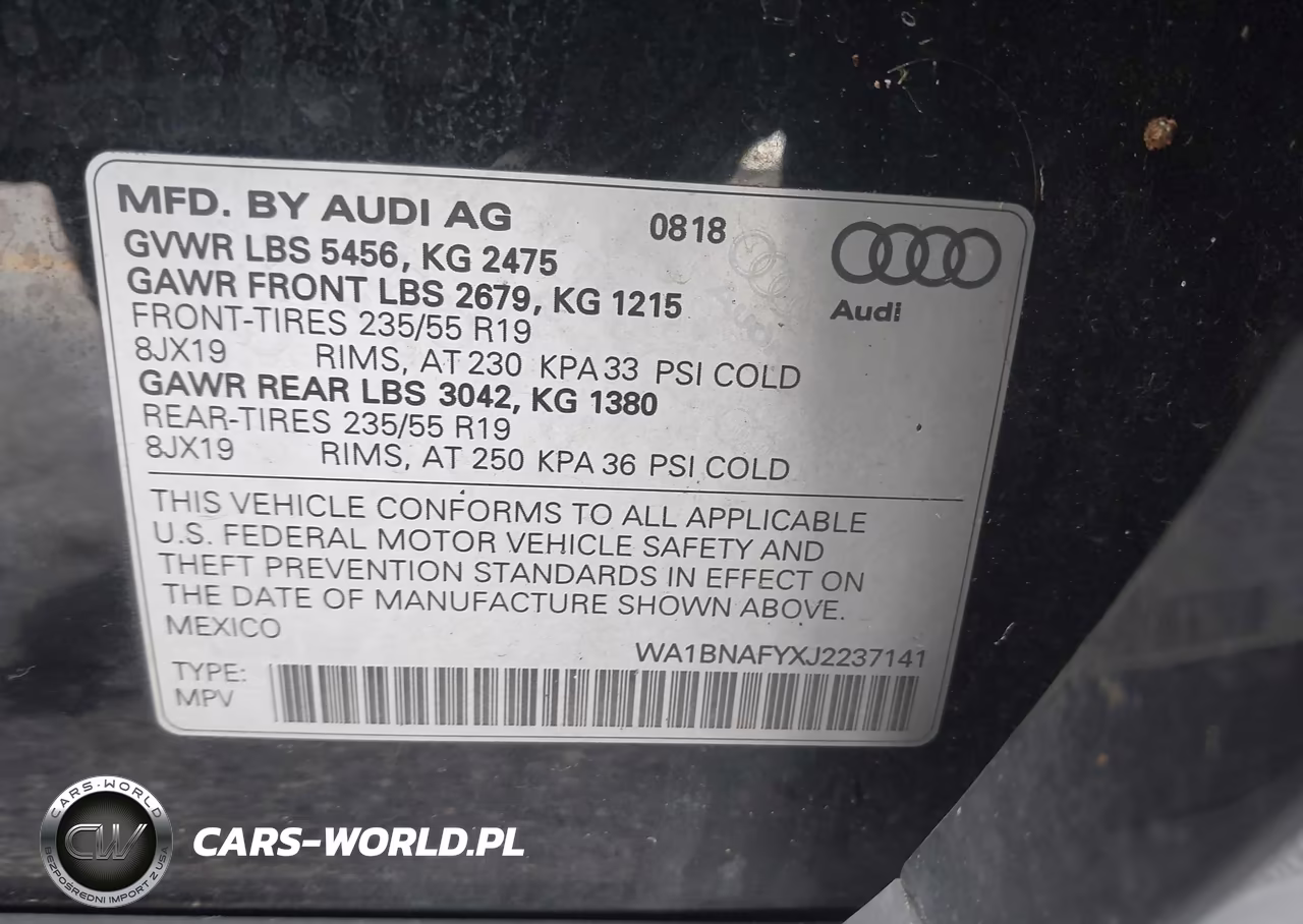 2018 Audi Q5 2.0T Premium-2.0T Tech Premium VIN:WA1BNAFYXJ2237141 - 9