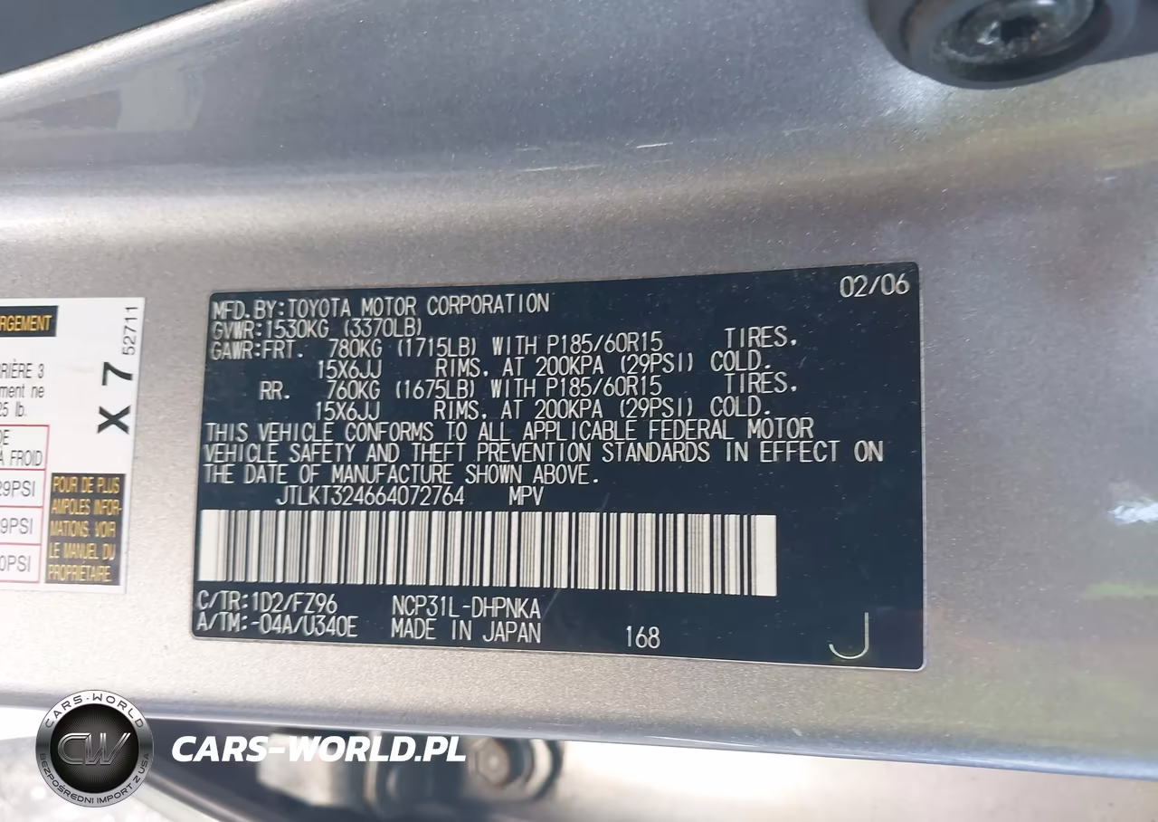 2006 Scion Xb VIN:JTLKT324664072764 - 9