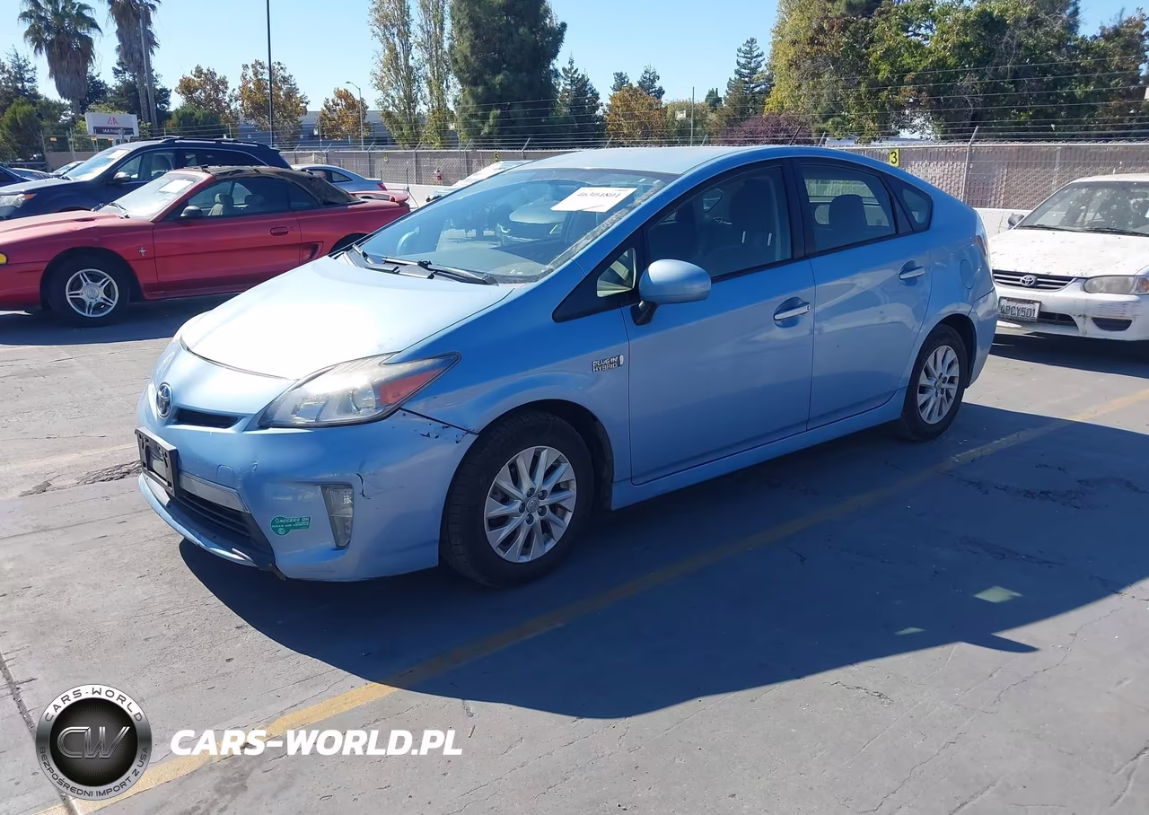2014 Toyota Prius Plug-In VIN:JTDKN3DP4E3053082 - 2