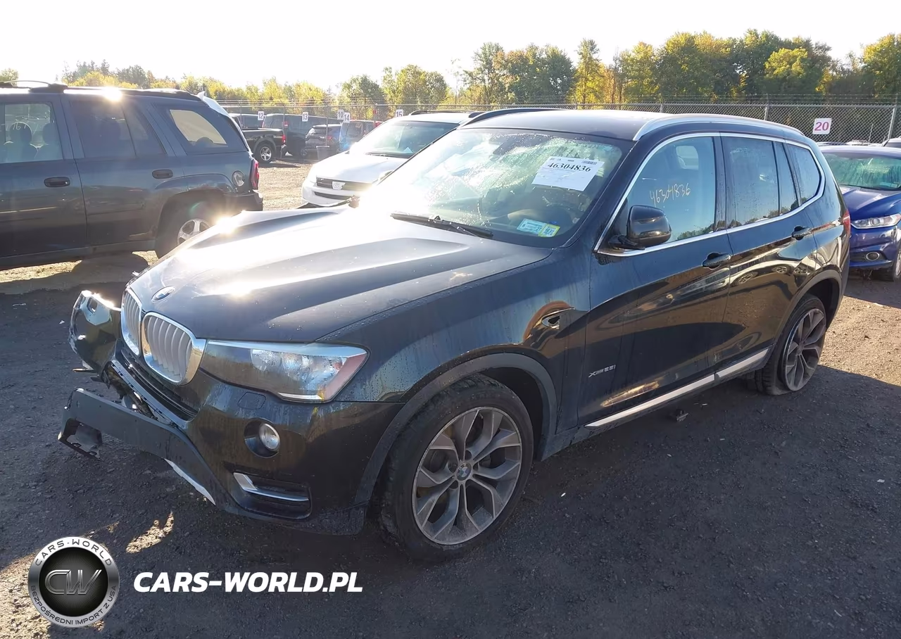 2017 BMW X3 xDrive28I VIN:5UXWX9C52H0T08363 - 2