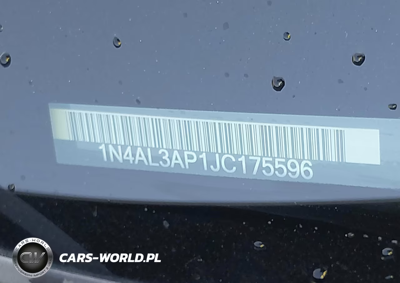 2018 Nissan Altima 2.5 Sl VIN:1N4AL3AP1JC175596 - 9
