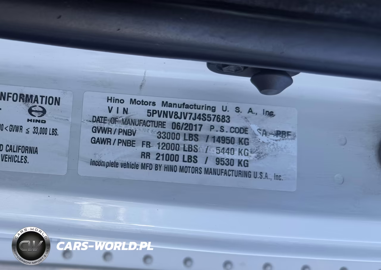 2018 Hino 338 VIN:5PVNV8JV7J4S57683 - 11