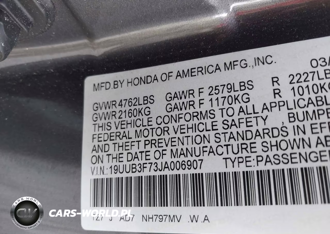 2018 Acura Tlx Advance Pkg VIN:19UUB3F73JA006907 - 9